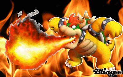 Bowser fire breath Picture #131643061 | Blingee.com