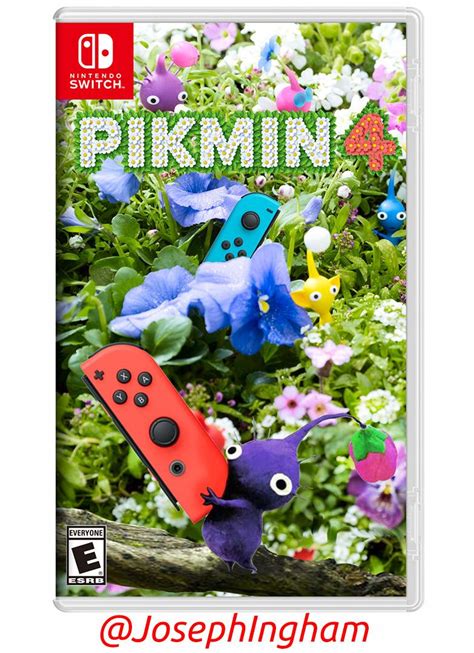 Pikmin 4 Box Art