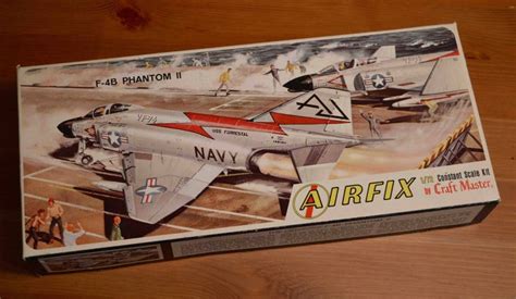 Vintage Airfix F-4B Phantom II 1/72 Scale Model Kit | Etsy