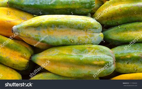 Babaco (Papaya Aricipena) Fruit From Ecuador, South America Stock Photo 111709433 : Shutterstock