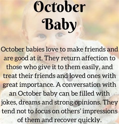 october borns facts personality traits | October quotes, People born in october, Birthday month ...