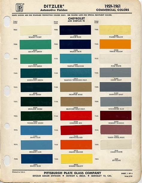 Color Chip Selection | Cool stuff | Chevy apache, Chevrolet apache, Truck paint