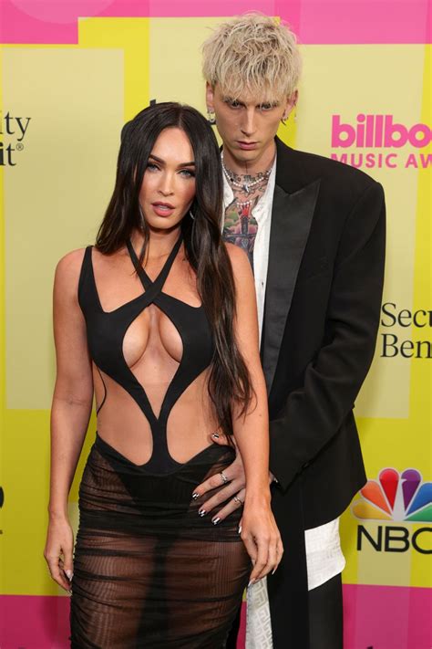 MEGAN FOX and Machine Gun Kelly at 2021 Billboard Music Awards in Los ...