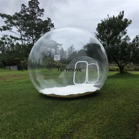 inflatable clear bubble tent inflatable dome bubble house for camping 3 4 bubble tree luxury ...