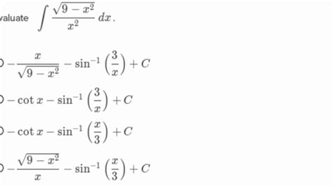 Trig Integrals Problems Hard