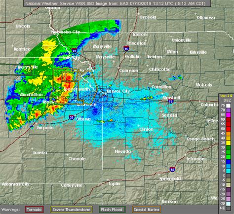 Interactive Hail Maps - Hail Map for Olathe, KS