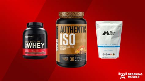 The 10 Best Whey Protein Powders (2024 Update) | Breaking Muscle