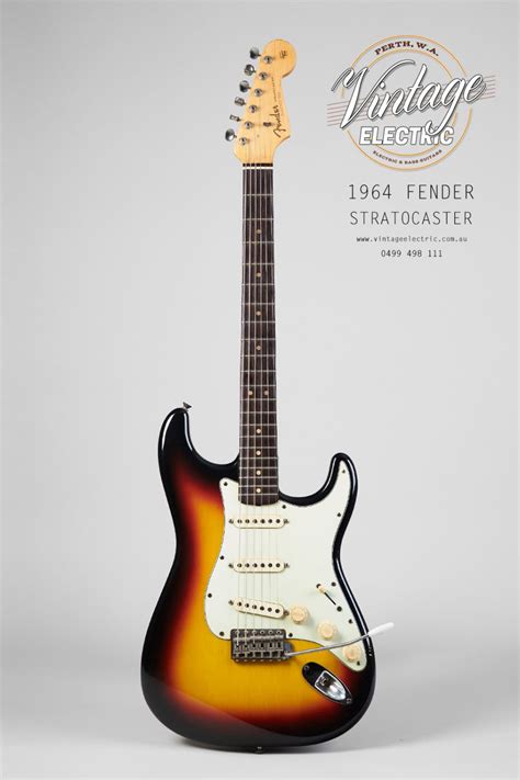 1964 Fender Stratocaster Sunburst Guitar | Vintage Electric