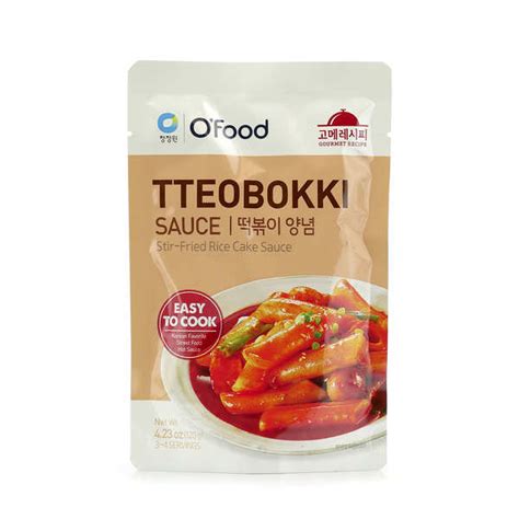 Tteokbokki sauce from Korea - O'Food