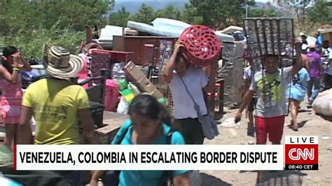 Venezuela, Colombia in escalating border dispute - CNN Video