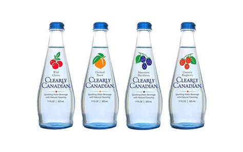 FRESH 4 Pk 11oz Clearly Canadian Sparkling Water Variety - Soda Emporium