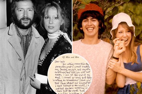 'Layla' muse Pattie Boyd selling letters Eric Clapton wrote to steal her from George Harrison ...