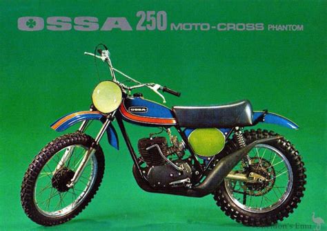 Ossa Phantom 250cc MX Brochure