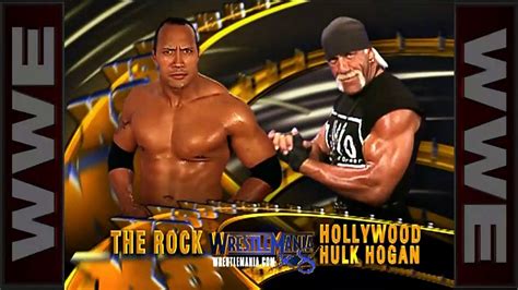 Wrestlemania X8 The Rock vs Hollywood Hulk Hogan Promo - Vídeo Dailymotion
