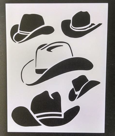 Cowboy Hats - Stencil – My Custom Stencils