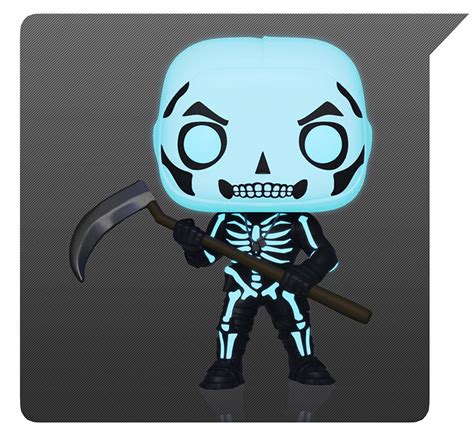 Funko Fortnite POP Games Skull Trooper Exclusive Vinyl Figure 438 Glow ...