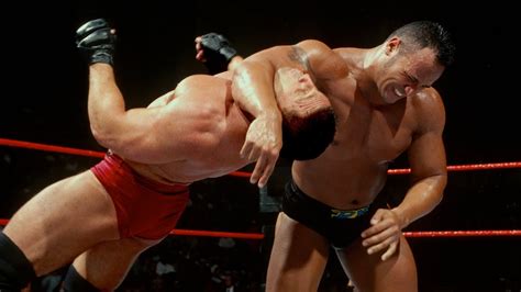 Ken Shamrock vs. The Rock — King of the Ring Final: King of the Ring ...