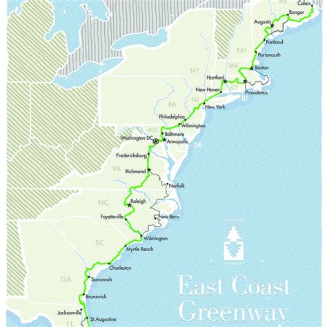 The East Coast Greenway Connects Maine to Florida, So It's Unlike ...