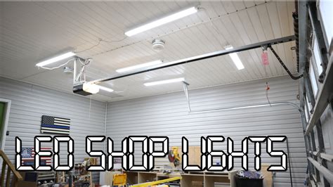 LED Shop Lights for the Garage (with Alexa Control) — 731 Woodworks ...