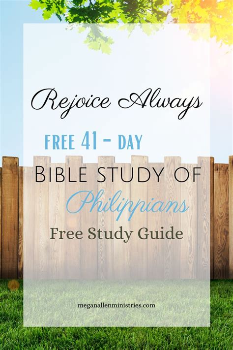 Free Bible Study of Philippians | Bible study books, Bible study notes, Bible study