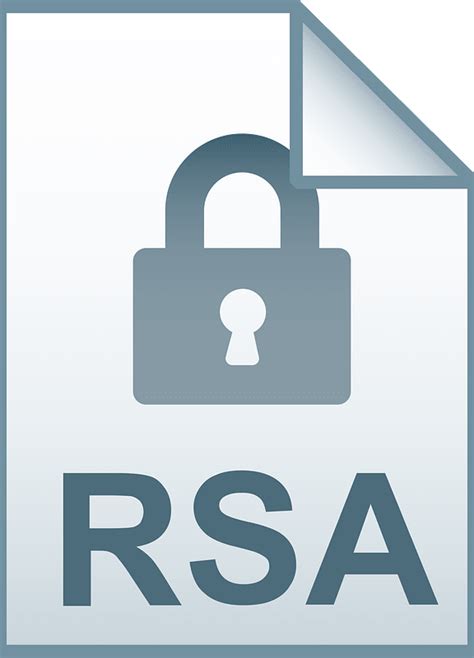 Rsa icon. Free download transparent .PNG | Creazilla