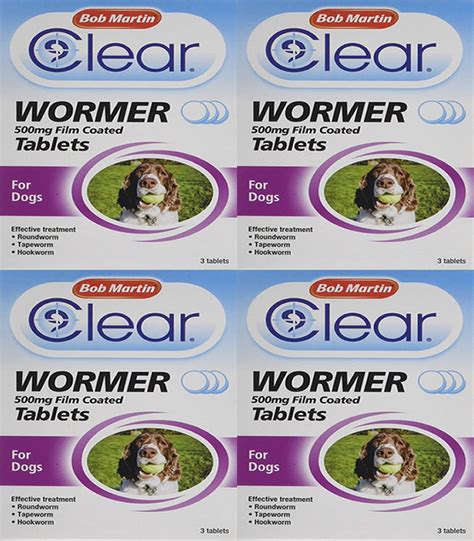 Dog Worming Tablets (4 boxes of 3) – Domestic Bargains