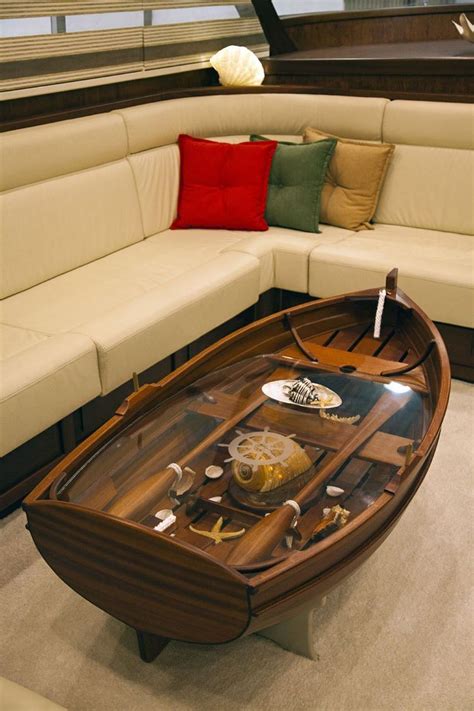 Why A Boat Coffee Table Makes A Great Addition To Any Living Room - Coffee Table Decor