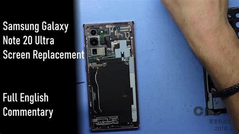 Samsung Galaxy Note 20 Ultra Screen Replacement - Mindovermetal English