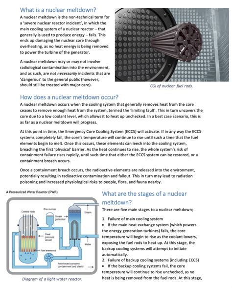 Consequences of Nuclear Meltdown - NoteXchange