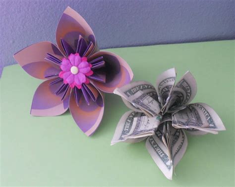 Money Origami: 10 Flowers to Fold Using a Dollar Bill | Unlock Your ...