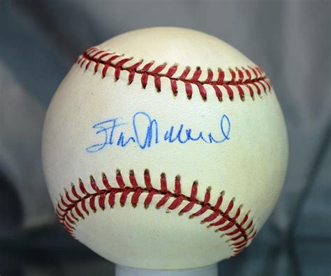 Stan Musial Autographed Baseball - Psa dna National League