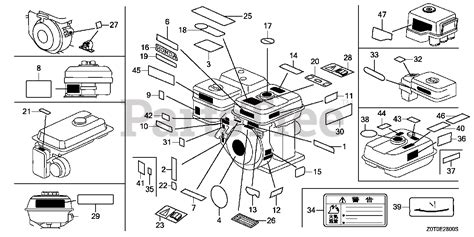 Honda Engine Gx160 Parts List