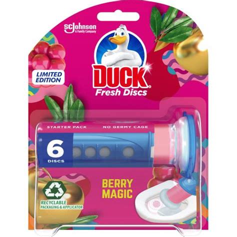 Duck Toilet Fresh Discs Holder Berry Magic (36ml) - Compare Prices ...