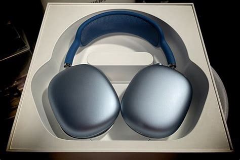 VERY LIGHTLY USED AIRPOD MAX blue, Audio, Headphones & Headsets on ...