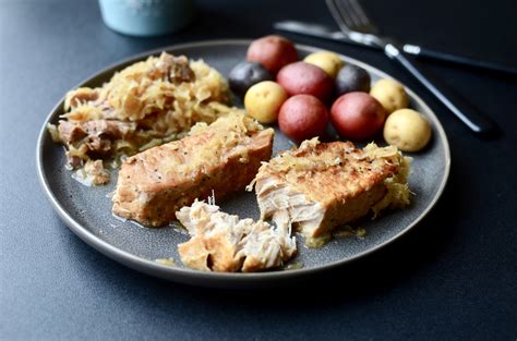 Instant Pot Pork and Sauerkraut — ButterYum — a tasty little food blog