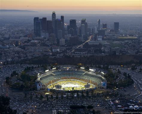 Los Angeles Dodgers Ballpark Dodger Stadium 'Chavez Ravine ... Desktop Background
