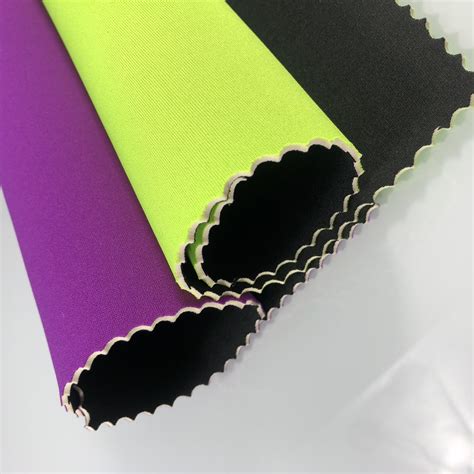 3mm CR Soft Neoprene Rubber Sheet , Cloth Textured Neoprene Sheet