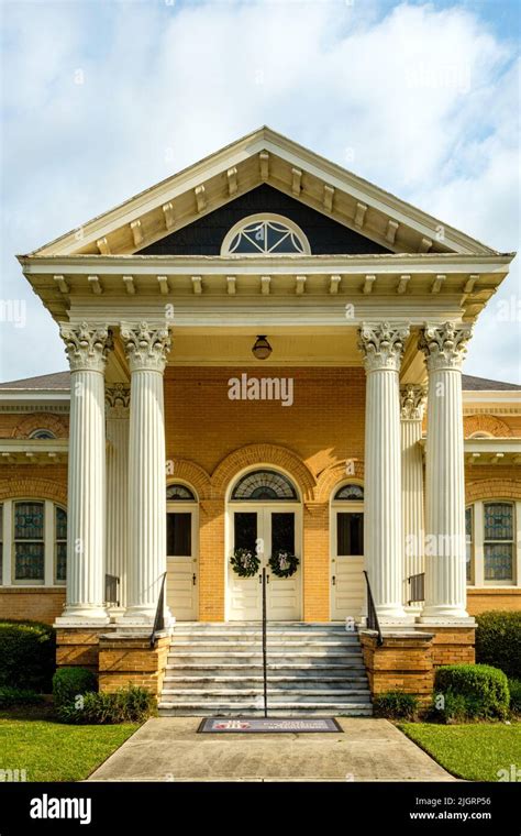 First Presbyterian Church, North Court Street, Quitman, Georgia Stock Photo - Alamy