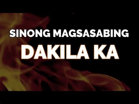 SINONG MAGSASABING DAKILA KA | by Papuri Singers | lyrics Chords - Chordify