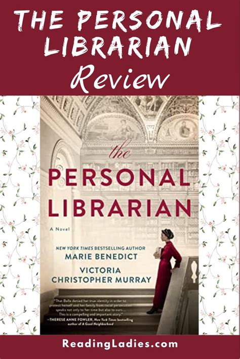 The Personal Librarian [Book Review] | Reading Ladies