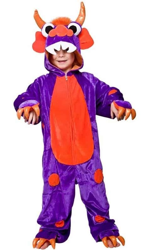 Kids Purple Mini Monster Costume