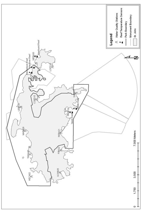 H. Virgin Islands National Park water quality monitoring stations ...