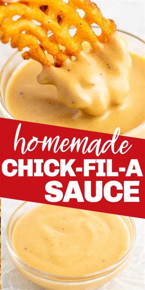 reader favorite!! Homemade Chick-Fil-A Sauce Recipe made with only 4 ...