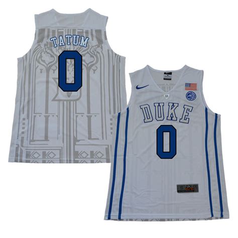 Jayson Tatum Jersey : Official Duke Blue Devils Basketball Jerseys Sale ...