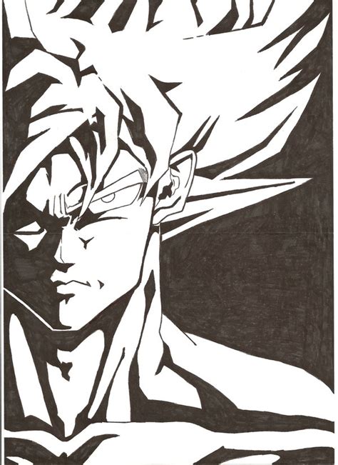 Goku in the Shadow by FelipeKaminade on DeviantArt