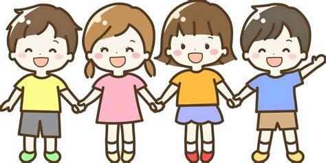 Free Vectors | children holding hands