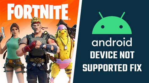 How to fix Fortnite Android device not supported error - GameRevolution