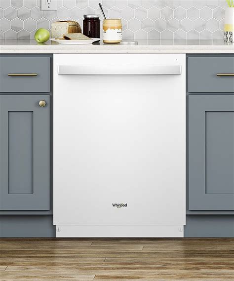 Best Buy: Whirlpool 24" Built-In Dishwasher White WDT730PAHW