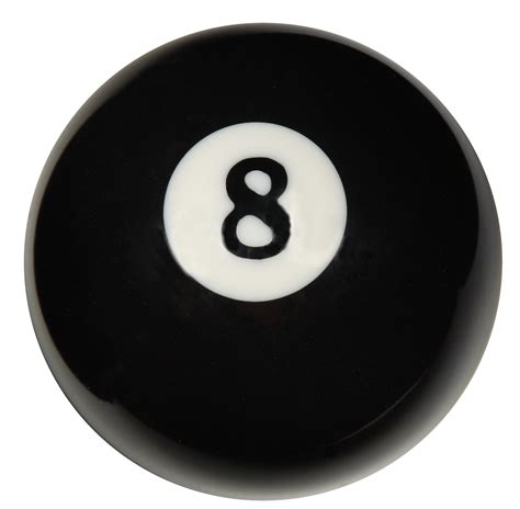 Number 8 Replacement Billiard Pool Ball 2 1/4 inch 6 ounces - Walmart.com