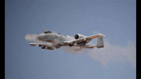 A-10 Warthogs Conduct Awesome BRRRT Strafing Gun Runs With Their ...